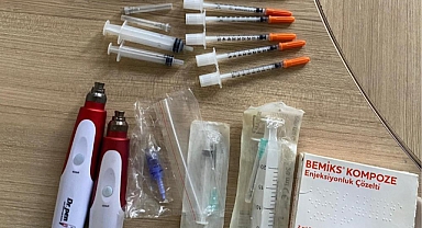 Estetik salonlarına yasaklı ekipman operasyonu