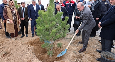 Geleceğe yeşil miras! Konya'da 9 bin 400 fidan toprakla buluştu
