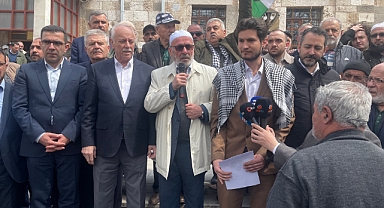 İsrail’in aldığı idam kararına tepki Konya'dan geldi