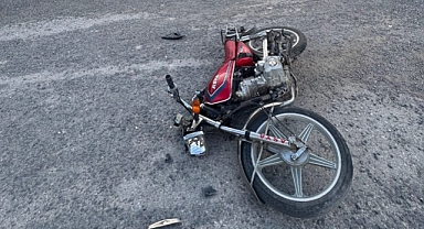 Karapınar’da motosiklet ile otomobil çarpıştı: 1 yaralı
