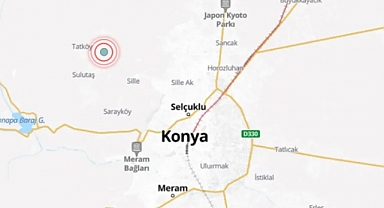 Konya'da deprem