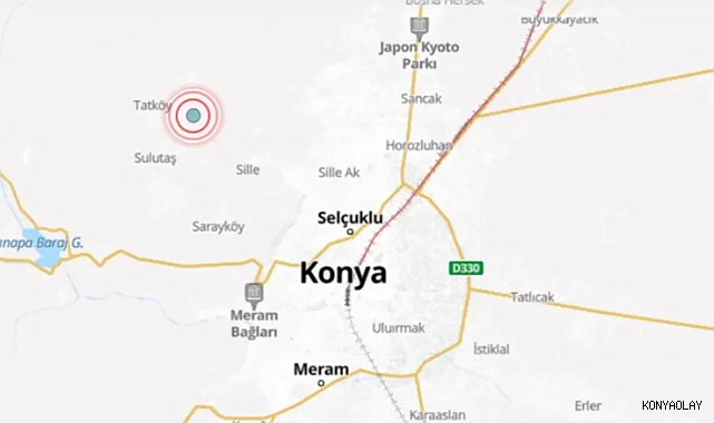 Konya'da deprem