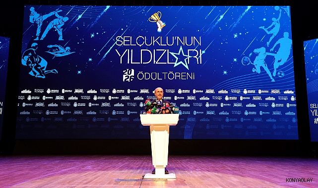 Konya'da Selçuklu'nun yıldızları ödüllendirildi