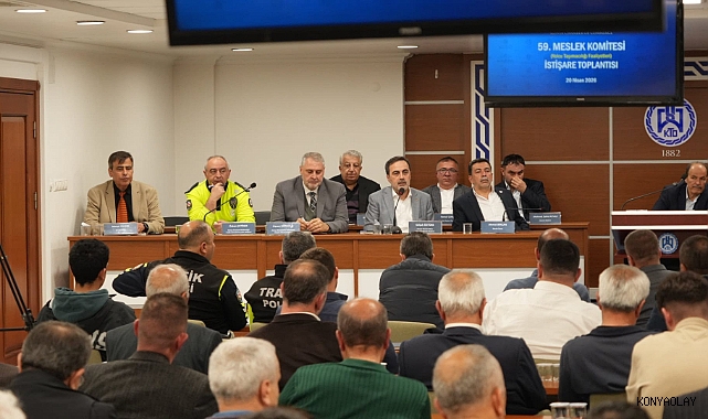 Konya’da ulaşım sektörü için 