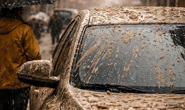 Konya'ya gökyüzünden çamur yağacak