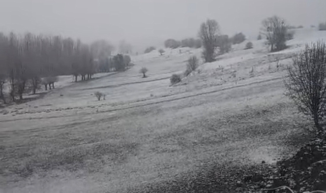 Konya'ya Nisan'da kar sürprizi