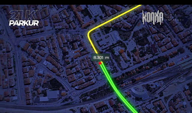 Konya Yarı Maratonu güzergâhı belli oldu: AKOM sürücüleri uyardı