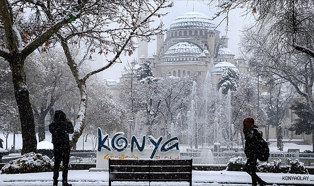 Konya yarın kara kışı yaşayacak... Zirai don geliyor