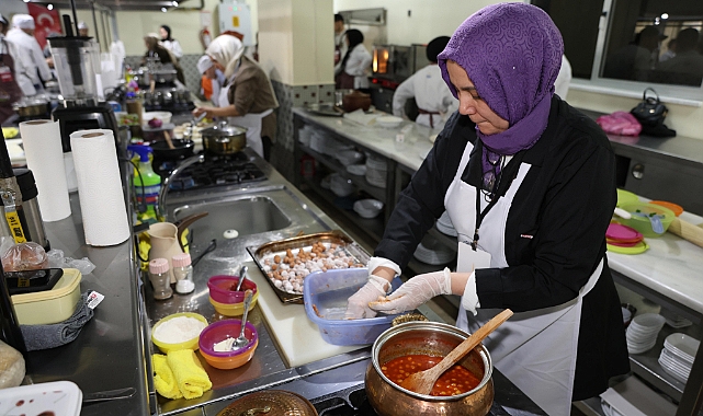 Konya yöresel yemek yarışması heyecanı başladı