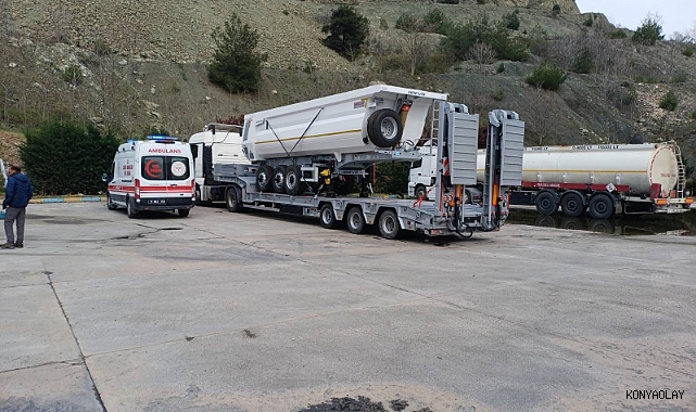 Konyalı tır şoförü aracında ölü bulundu