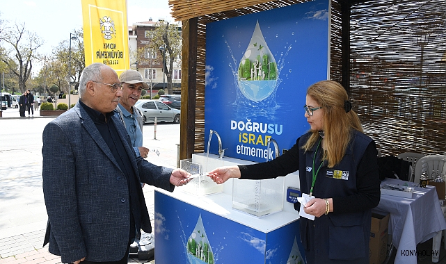 KOSKİ'den Tarım Haftası'nda Kültürpark'ta su tasarrufu hamlesi