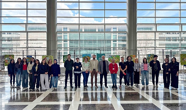 KTO Karatay’da, sergi ziyarete açıldı