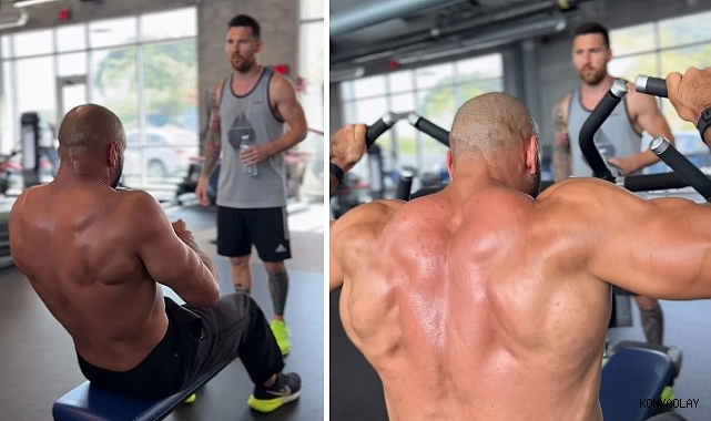 Lionel Messi’nin yakın korumasından dikkat çeken antrenman performansı