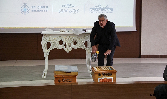 Selçuklu’da arıcılık eğitimi ve hibe desteği sürüyor