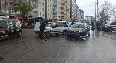 Seydişehir'de korkutan çarpışma