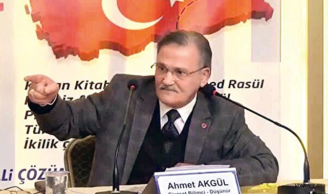 Siyaset bilimci, yazar Ahmet Akgül Konya’da konferans verecek