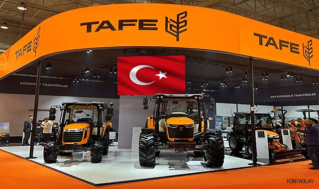 TAFE Traktör 22. Konya Tarım Fuarı'nın gözdesi oldu