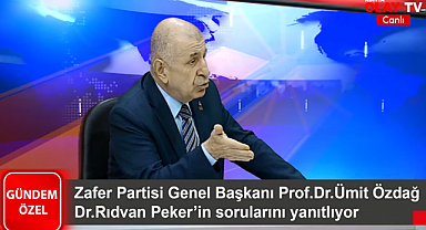 Zafer Partisi Lideri Özdağ Konyaolaytv'nin yayın konuğu oldu