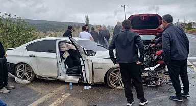 Akşehir’de trafik kazası: 4 yaralı