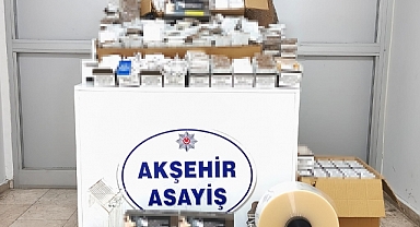 Akşehir polisi kaçakçılara göz açtırmıyor