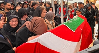  Almina’nın son yolculuğunda ağıtlar yürekleri yaktı