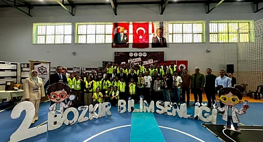 Bozkır’da 2. Bilim Şenliği coşkuyla tamamlandı