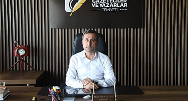 Kahta Gazeteciler ve Yazarlar Cemiyeti Başkanı İşeri’den buruk bayram mesajı   