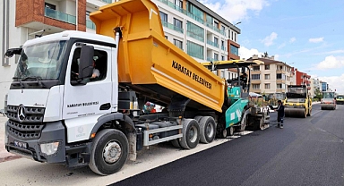 Karatay'da yeni sezonun ulaşım yatırımları sürüyor