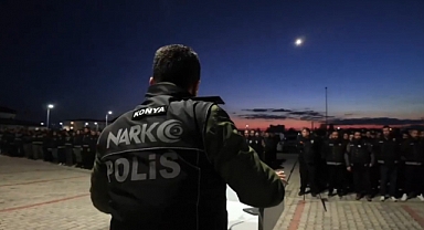 Konya’da Dev Uyuşturucu Operasyonu: 55 Şüpheli Yakalandı