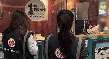 Konya'da otogarda Kurban Bayramı öncesi denetim