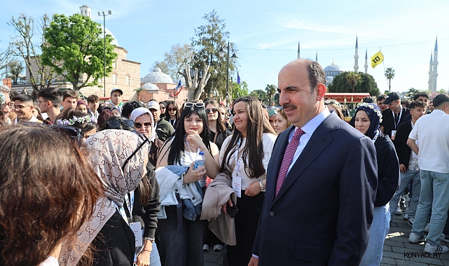 Konyalı gençler İstanbul'u gezdi! Başkan Altay eşlik etti