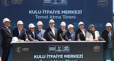 Kulu İtfaiye Merkezi’nin temeli atıldı