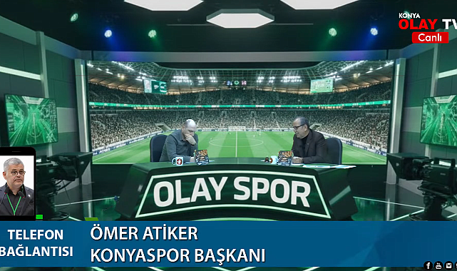 Ömer Atiker Konya Olay TV'de şampiyonluk primini açıkladı