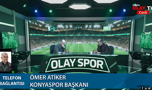 Ömer Atiker Konya Olay TV'de şampiyonluk primini açıkladı