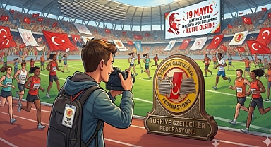 Türkiye Gazeteciler Federasyonu 19 Mayıs bayramı kutlaması