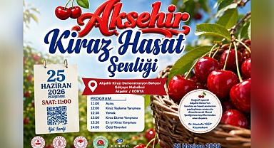 Akşehir'de kiraz hasat şenliği düzenlenecek
