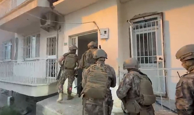 Aralarında Konya'nında bulunduğu 21 ilde DEAŞ operasyonu 47 gözaltı
