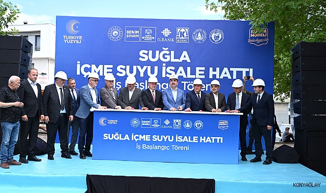 Başkan Altay, Ahırlı ve Yalıhüyük’e Kesintisiz İçme Suyu Sağlayacak 290 Milyon Liralık Projeyi Başlattı