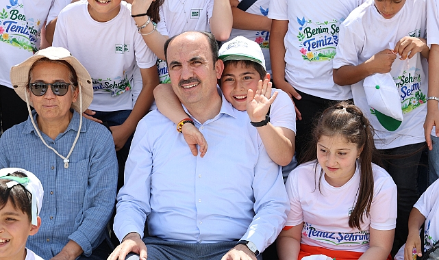 Başkan Altay ve Çocuklardan Dünya Çevre Günü’nde Örnek Davranış