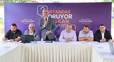 Başkan Kavuş, mahalle mahalle dinlemeye devam ediyor