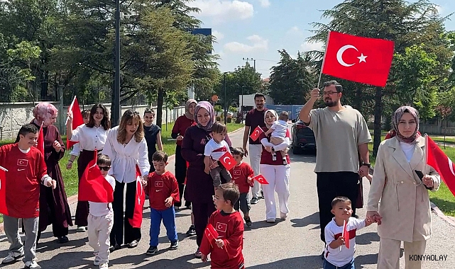 DOSD Meram'IN özel yüreklerinden Milli Takım'a anlamlı destek