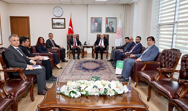 Filistin Devleti Türkiye Büyükelçisi'den Vali Akın’a ziyaret