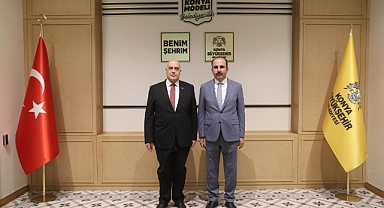Filistin’in Ankara Büyükelçisi'nden Başkan Altay’a ziyaret