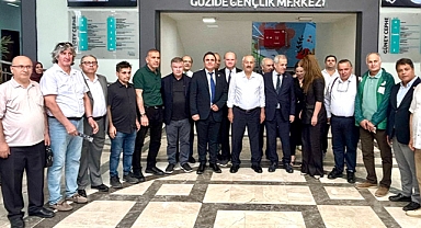 Gebze, TGF ve Basın Vakfı yönetimini konuk etti