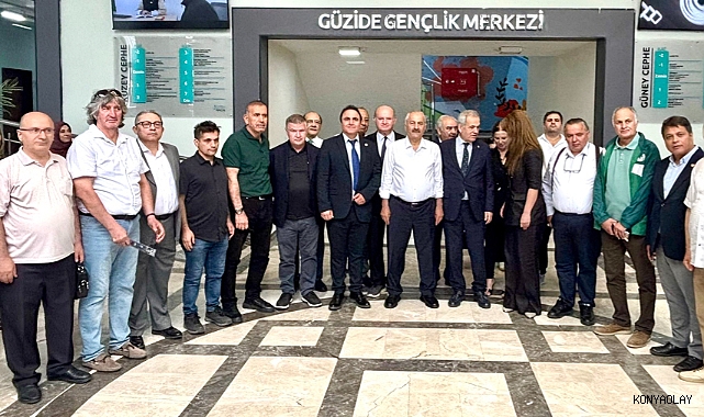 Gebze, TGF ve Basın Vakfı yönetimini konuk etti