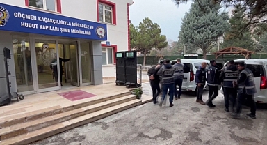 Göçmen kaçakçılığı operasyonunda 10 tutuklama