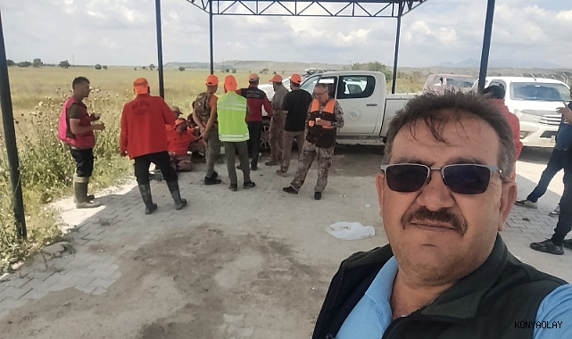Karapınar'da kontrollü sürek avı