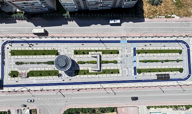 Karatay Trafik Eğitim Parkı’nda eğitimler tamamlandı