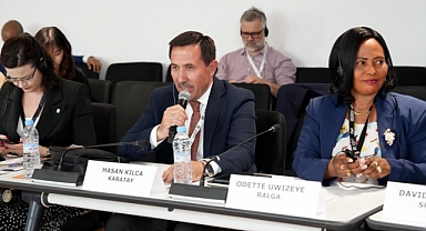 Kılca, Karatay'ın sürdürülebilir kalkınma çalışmalarını Dünya Zirvesi'nde anlattı