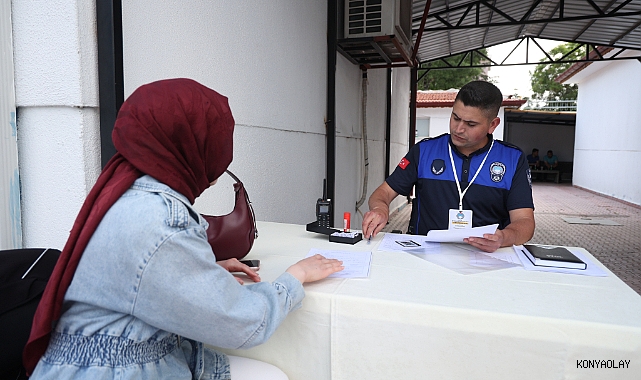 Konya Büyükşehir’de zabıta alımı sürüyor